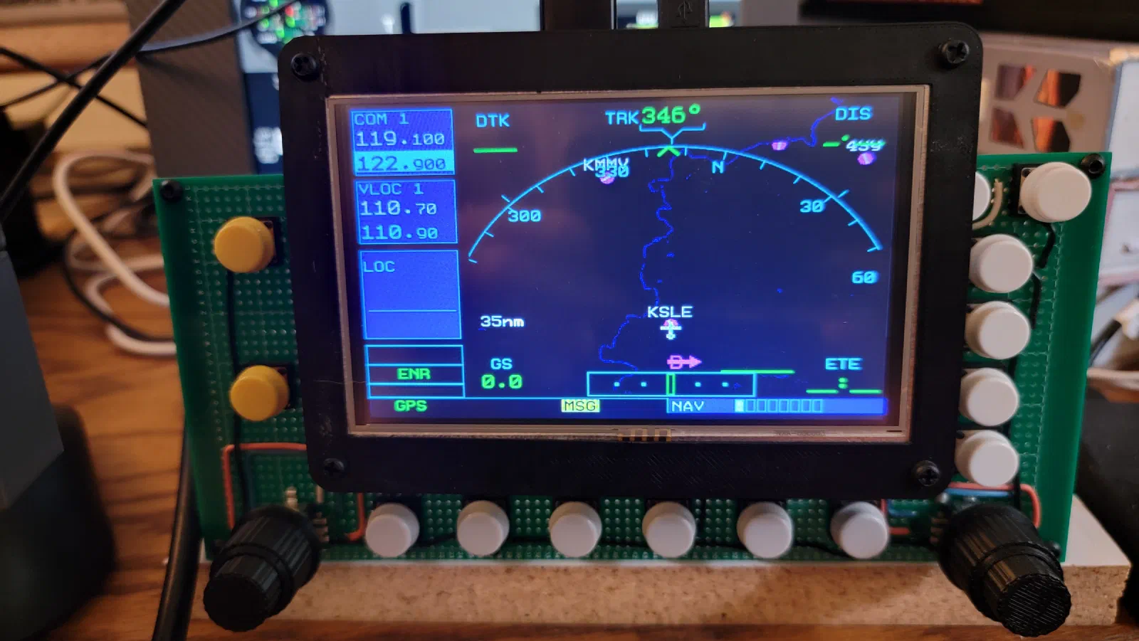 GNS530 Early Prototype