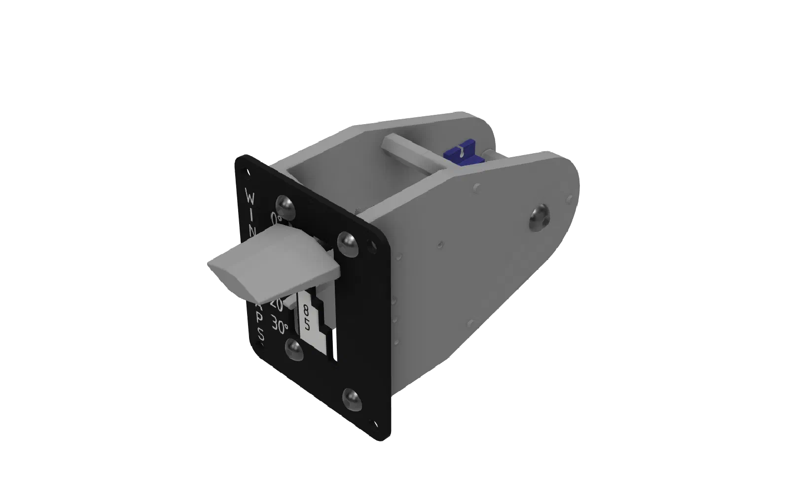 Flap control mechanism