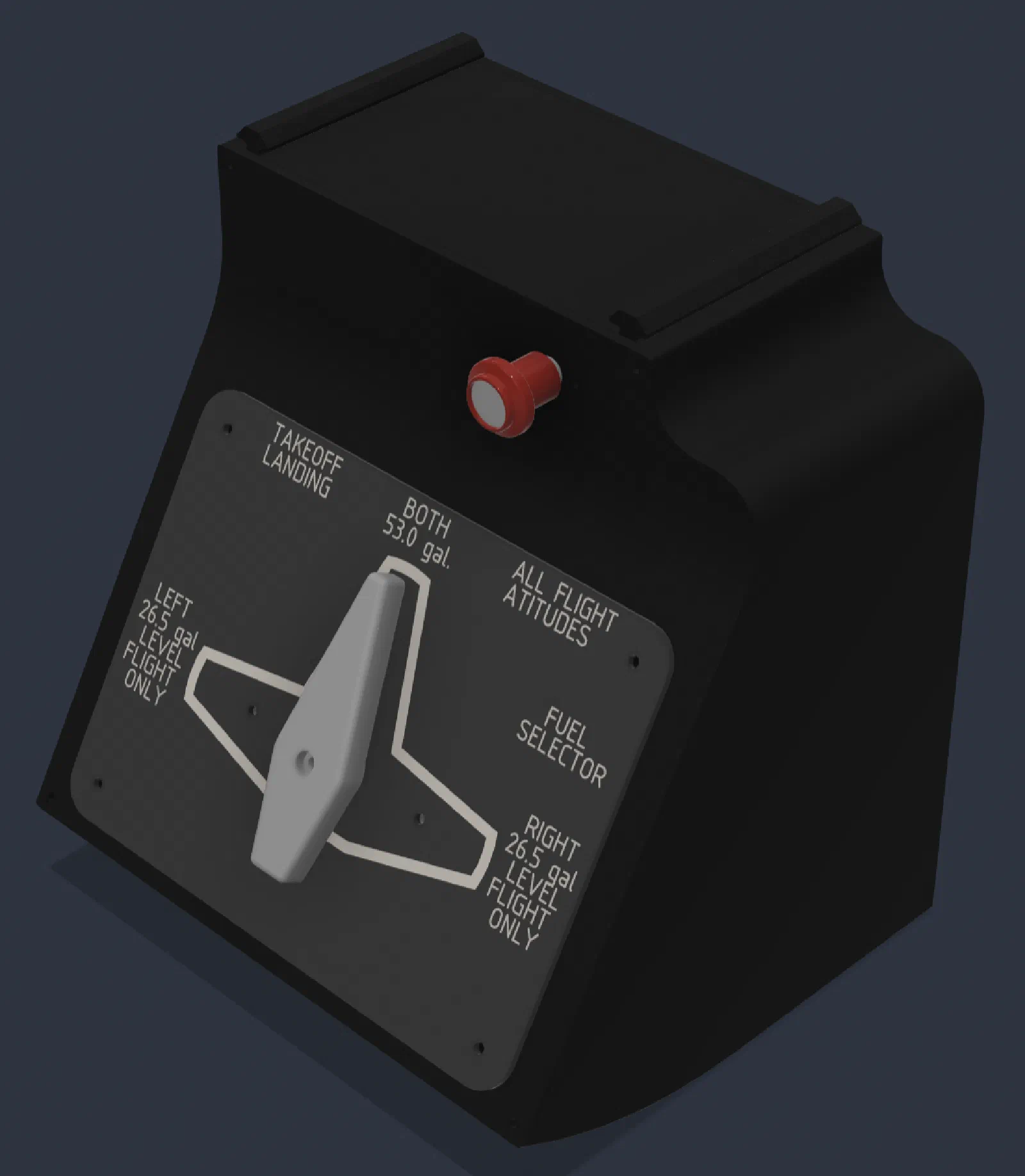 Fuel selector prototype